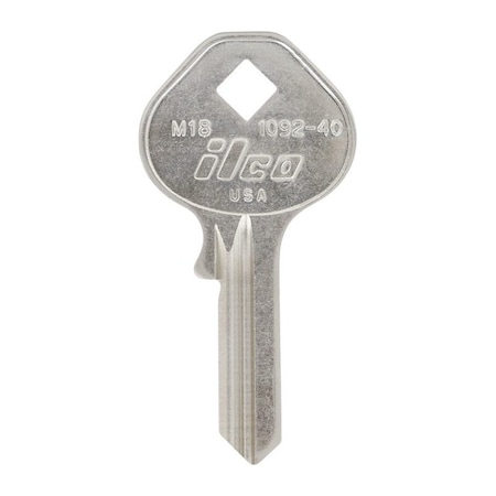 Hillman HILLMAN Traditional Key Padlock Universal Key Blank Single, PK10 86376